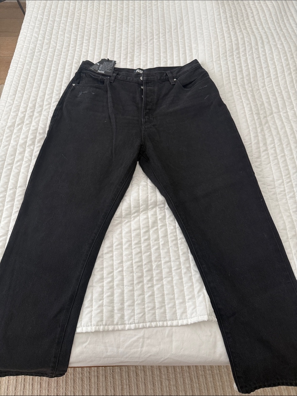 PAIGE Black Relaxed women Jeans